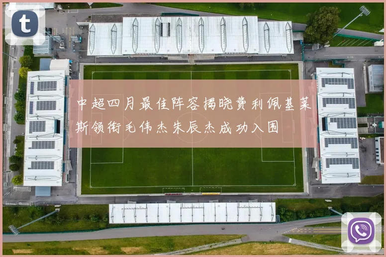 中超四月最佳阵容揭晓费利佩基莱斯领衔毛伟杰朱辰杰成功入围